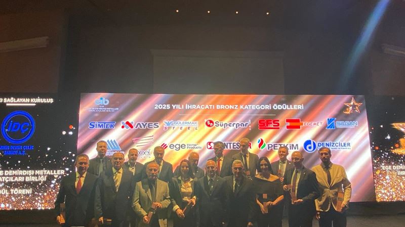 Obel Cıvata bronz ihracat ödülünün sahibi oldu