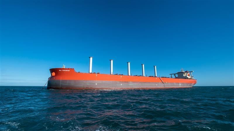 Vale chartered an ethanol-fueled vessel for iron ore transportation