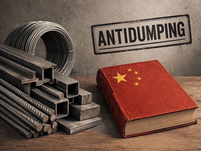 Anti-dumping measures against China are increasing in global steel trade