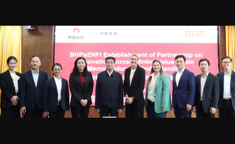 BHP Invent signs two cooperation agreements in China with ENFI and BGRIMM