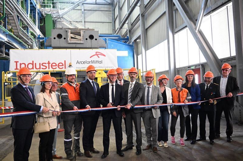 ArcelorMittal Industeel commissions EUR 52 million vertical continuous casting facility in Le Creusot