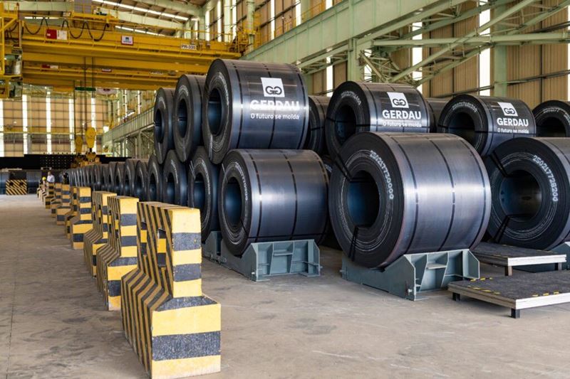 Gerdau has risen to 31st place in the ranking of global steel producers