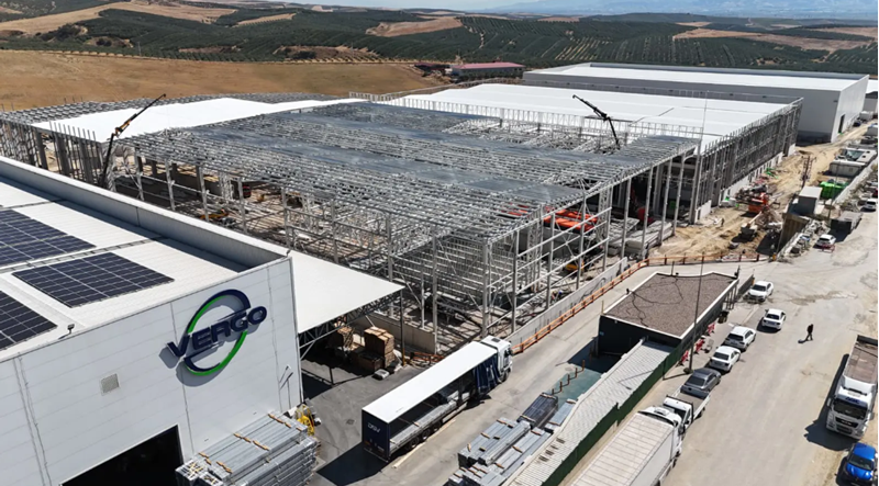 Vergo Enerji, Türkiye’nin en büyük galvaniz tesisini Manisa’da devreye aldı 