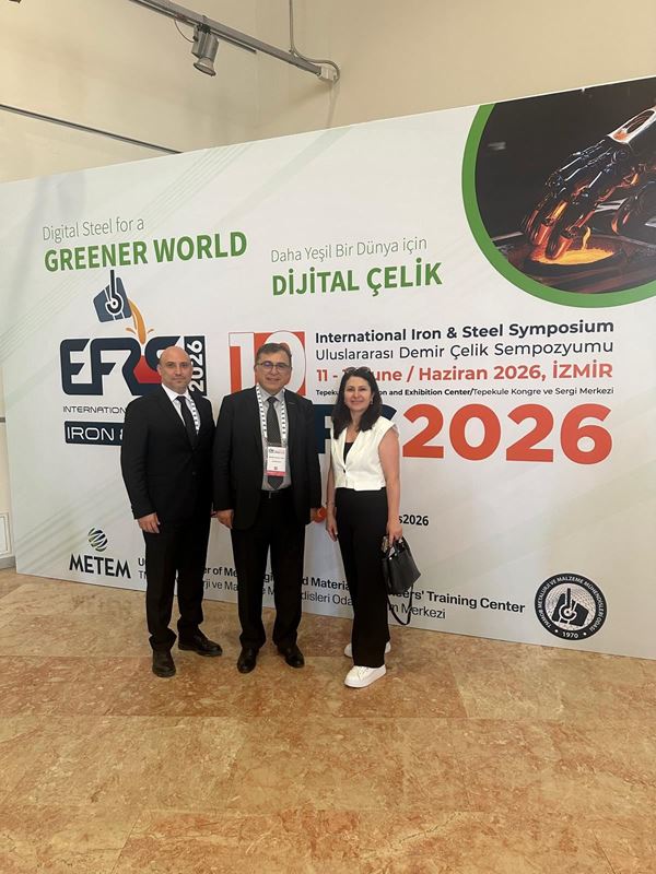 SteelRadar EFRS 2026’da Kocaer Çelik Genel Müdürü Mehmet Şevket Erol ile bir araya geldi