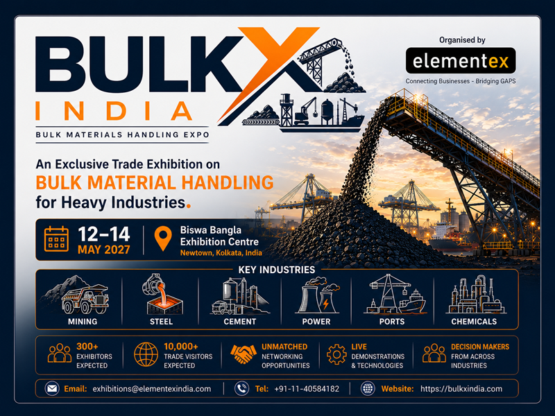 BulkX 2027 to showcase the tuture of bulk material handling for heavy industries