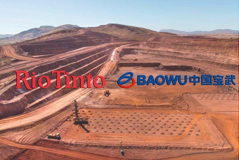 China Baowu and Rio Tinto complete pelletizing and direct reduction trials using Pilbara Blend iron ore