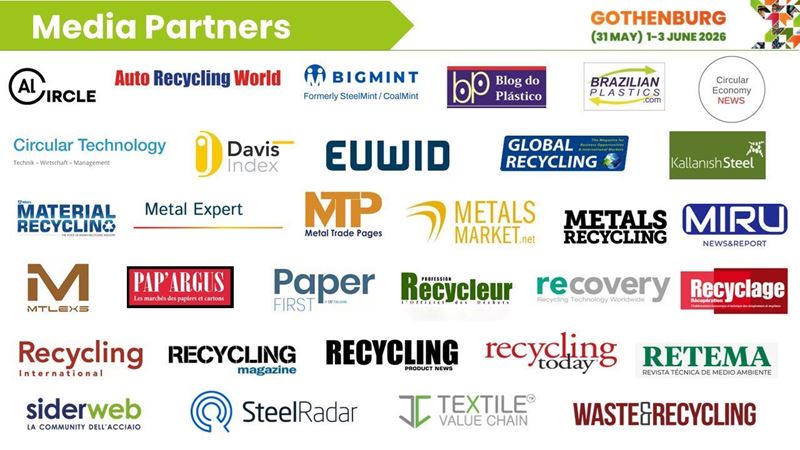 BIR thanks media partners at Gothenburg 2026 Congress; SteelRadar also on the list