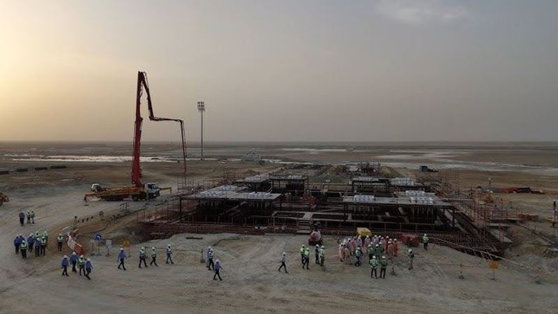 Jindal Steel Duqm’un 5 milyon tonluk yeşil DRI kompleksinde kritik kurulum aşamasına geçildi