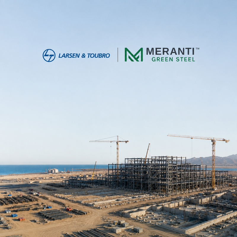 Meranti Green Steel signs agreement with L&T for DRI/HBI plant in Oman