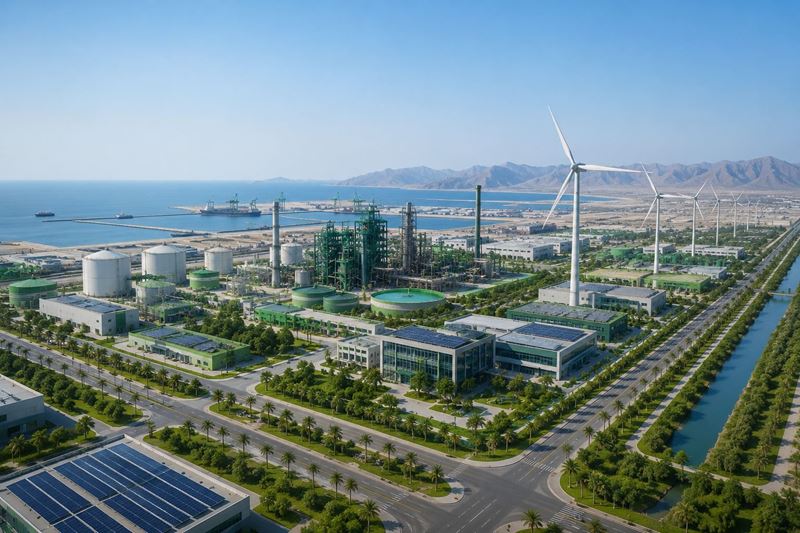 Oman plans to establish a green industrial city in the Duqm region