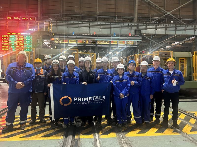 Baosteel commissions new slab caster supplied by Primetals Technologies