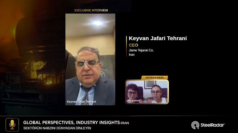 Keyvan Jafari Tehrani: War Has Weakened the Competitiveness of Iranian Steel