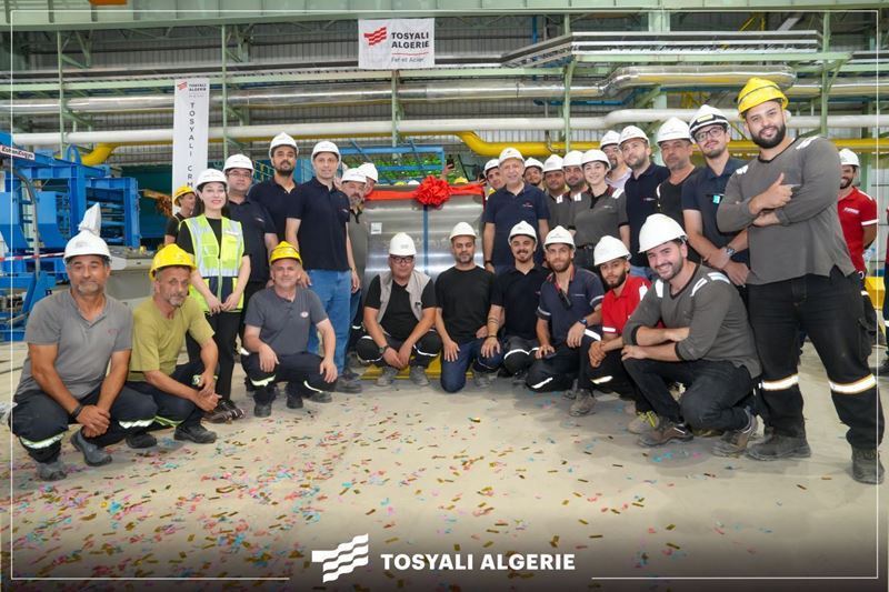 Tosyalı Algeria produces first product at its Cold Rolling Complex