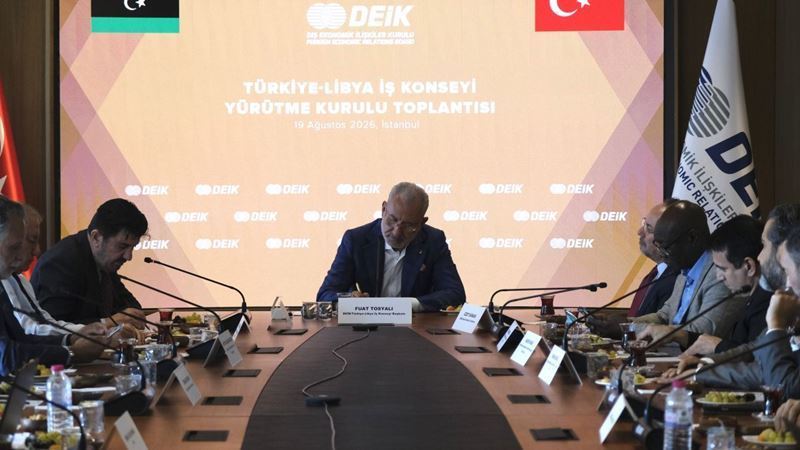 DEİK Türkiye-Libya Business Council met under the chairmanship of Fuat Tosyalı