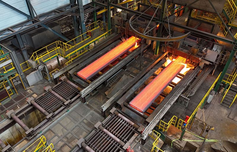 thyssenkrupp Steel, Duisburg’daki slab döküm makinesi modernizasyonunu tamamladı 