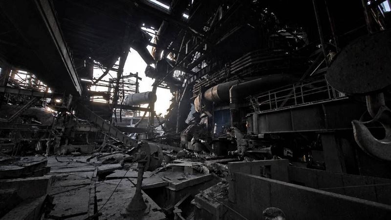 Zaporizhstal hit by ballistic missile attack for third time in a month