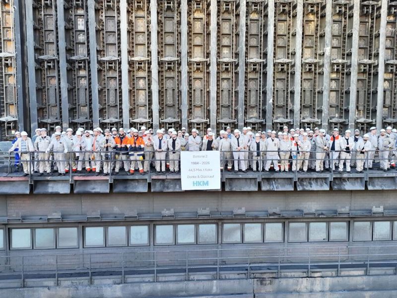 HKM, 42 yıllık kok fırını bataryasını devre dışı aldı