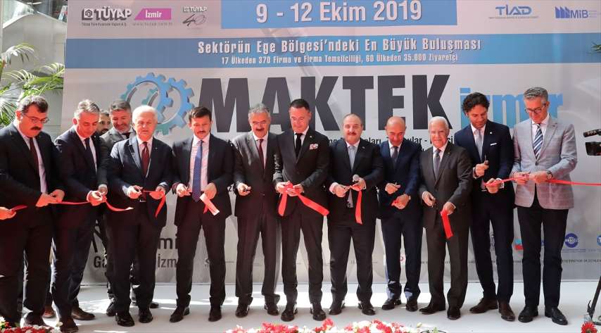 MAKTEK İzmir, Yoğun Katılımla Açıldı