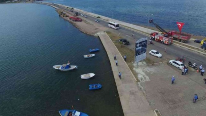 Cunda Köprüsü Yıl Sonunda Hizmete Girecek