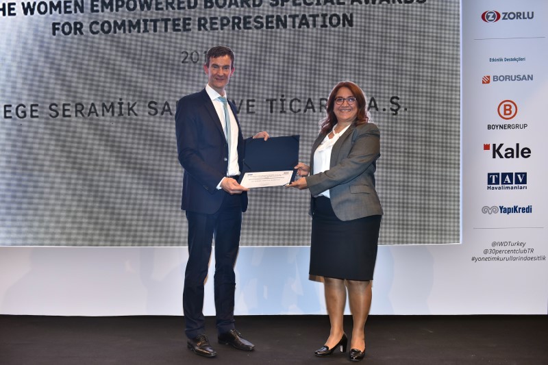 Ege Seramik'e Ödül!