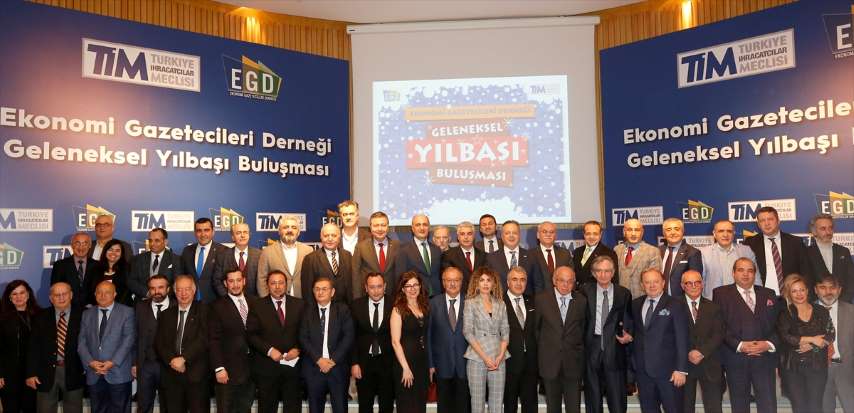 Ekonomi Basını "EGD Yılbaşı Buluşması"nda Bir Araya Geldi