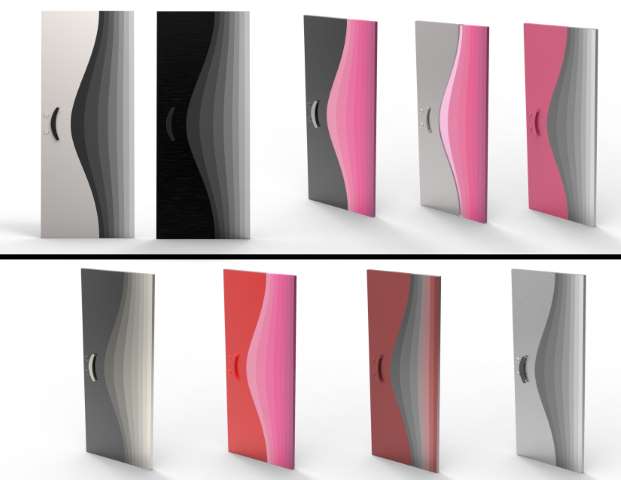 Sur Çelik Kapı'dan Özel Tasarım: Anjelin Serisi