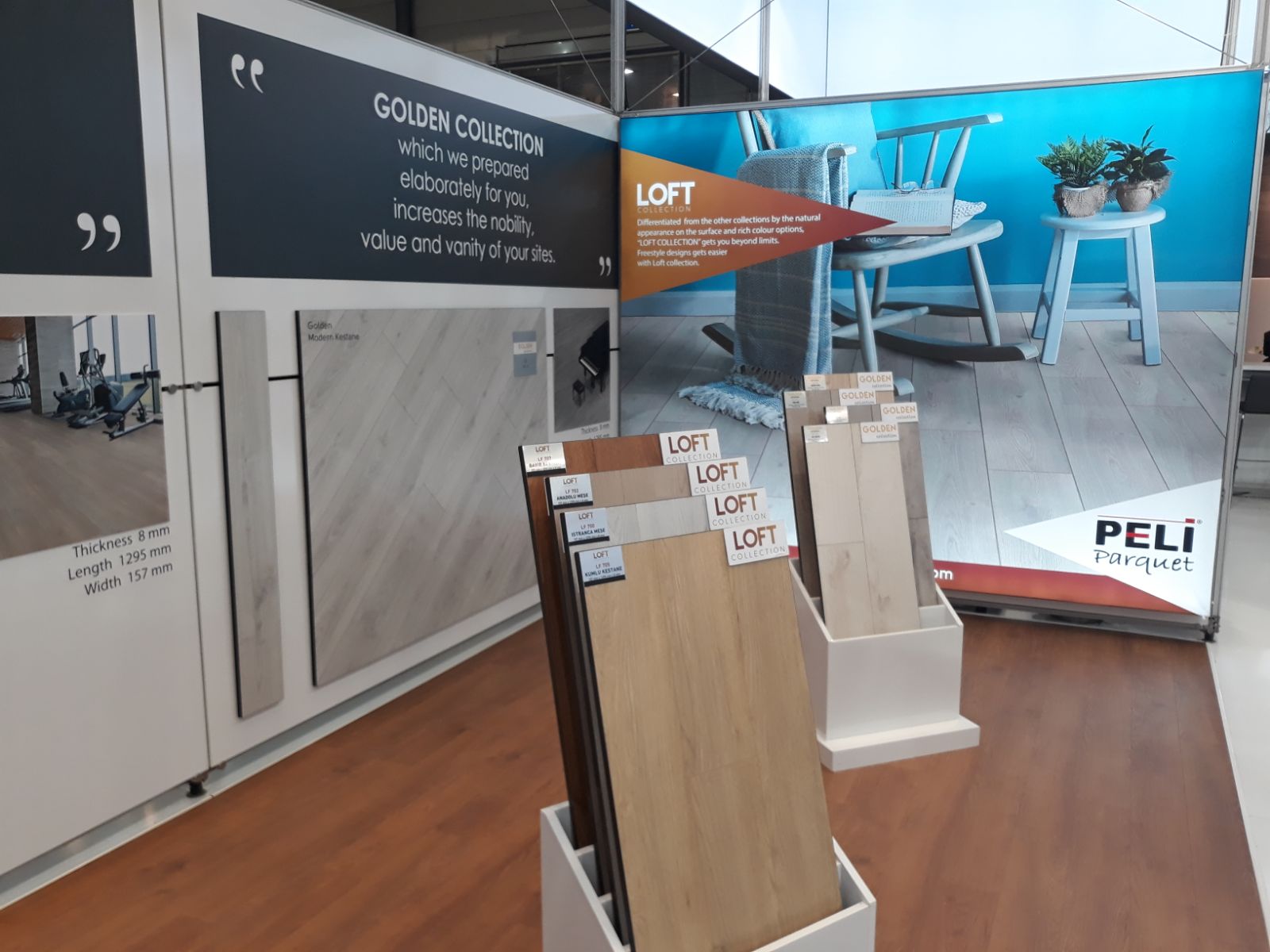 Peli Parquet, En Yeni Tasarımları İle Domotex’teydi