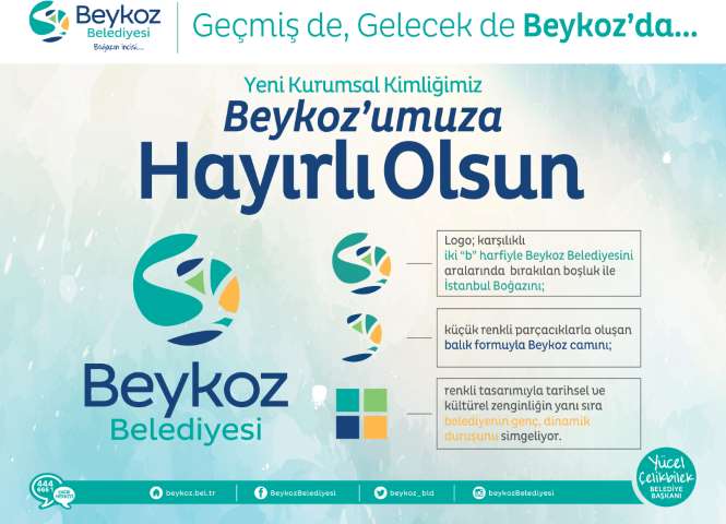 İstanbul Boğazı Beykoz’un Logosunda Ölümsüzleşti