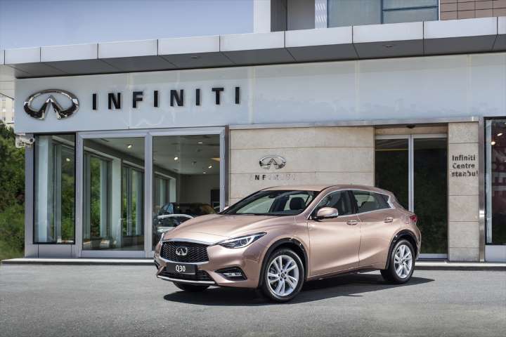 Bayraktar Grubu Infiniti Q30'u Tanıttı