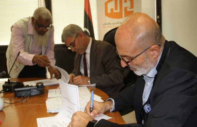 Libyalı Şirket, Çelik İçin Türk Şirketi İle Anlaşma Yaptı