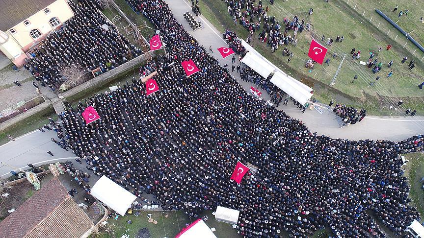 Zeytin Dalı Harekatı Şehitlerine Veda