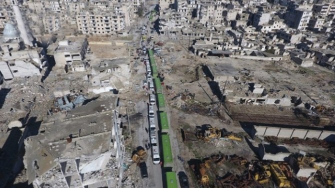 Halep’ten Tahliye Operasyonu Askıya Alındı