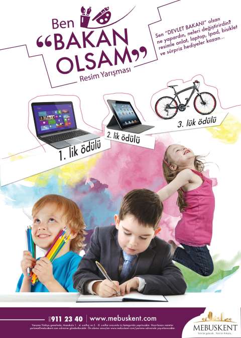 Minikler Bakan Olmayı Çok Sevdi