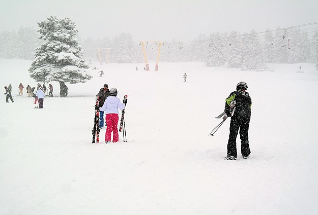 Uludağ'da Kar Kalınlığı 3 Metreye Yaklaştı