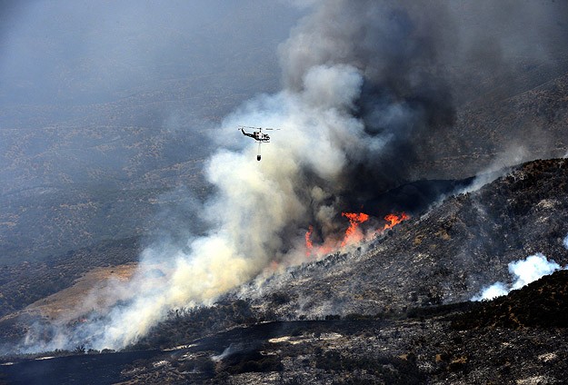 ABD'de 9 Ayrı Noktada Orman Yangını