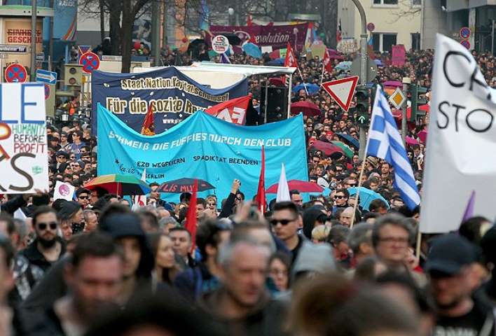 Avrupa Merkez Bankası Olaylarla Açıldı