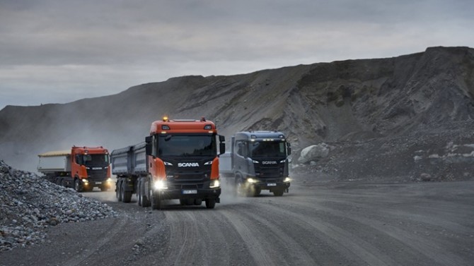 Scania, 'İnşaat'ta Atağa Geçiyor