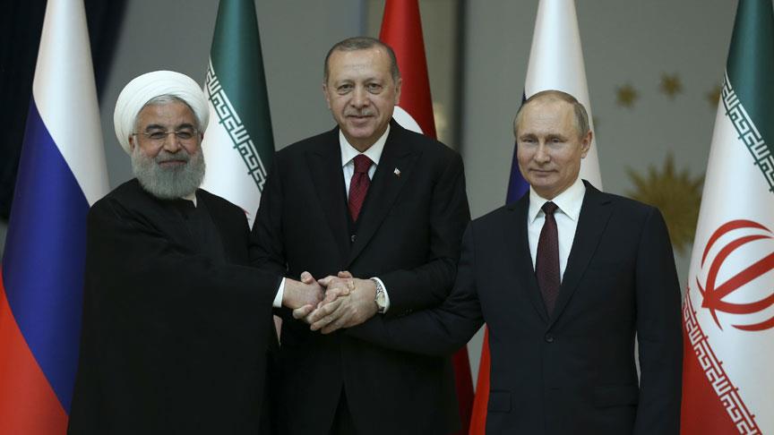 'Türkiye-Rusya-İran Üçlü Zirvesi' Yapıldı