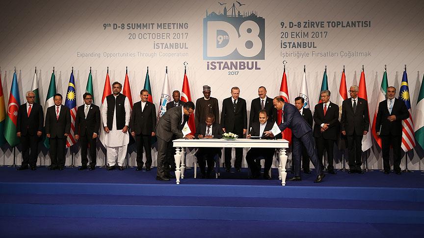 D-8 Ekonomik İşbirliği Örgütü 9. Zirvesi Sona Erdi