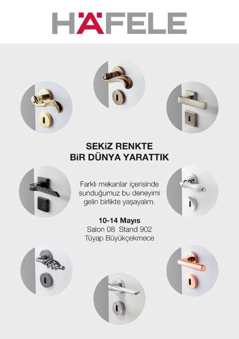 Häfele Gelecek İçin İlham Veren Konseptiyle Yapı Fuarı’nda