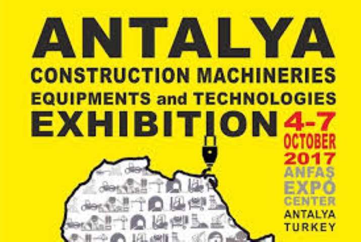CM-Expo Antalya İş, İnşaat Makinaları Fuarı Yarın Açılıyor