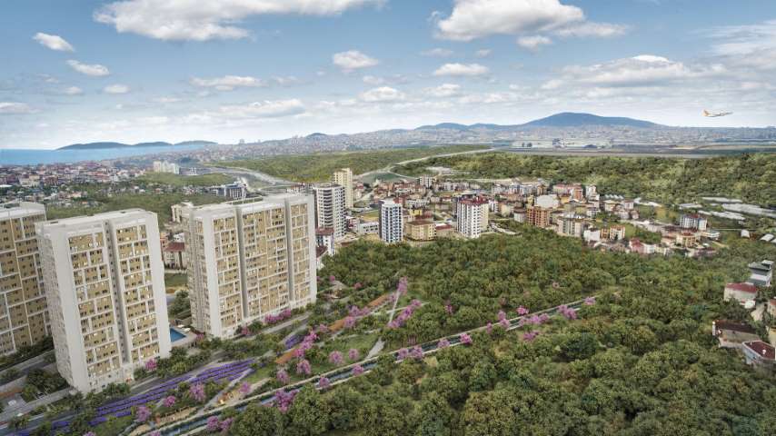 Tuzla’nın En Geniş Daireleri Lokum Manzara’da