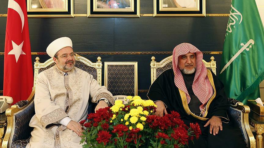 Diyanet İşleri Başkanı Görmez Suudi Arabistan'da