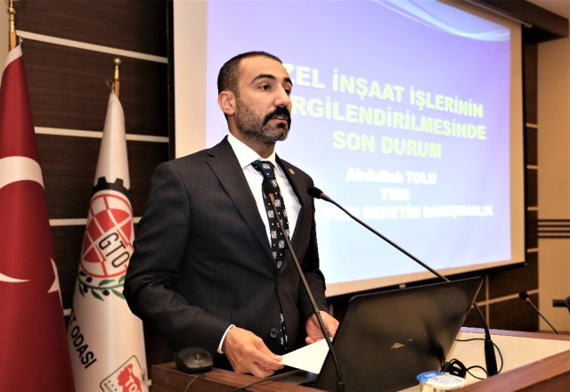 Gto'da "İnşaat Sektöründe Muhasebe ve Vergilendirme" Semineri