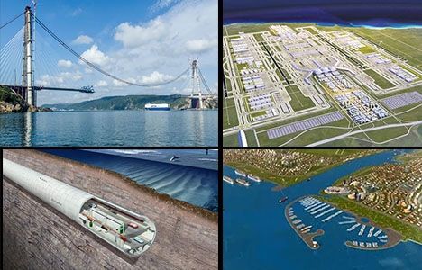 Mega Projeler Uluslararası Finansmanla Hayata Geçirilecek