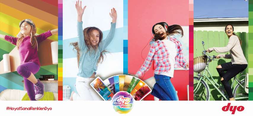 DYO Boya’dan "Renk Yağmuru"