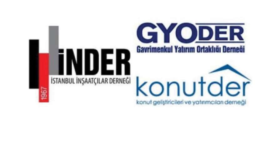 GYODER, İNDER ve KONUTDER'den Yeni İmar Yönetmeliği Açıklaması