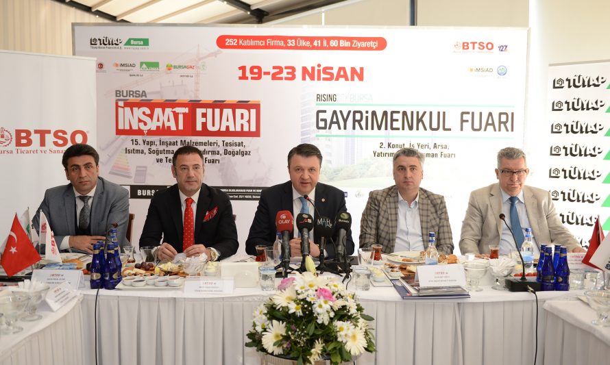 İnşaat Sektörü Bursa'da Buluşacak