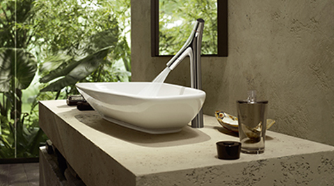 Axor Starck Organic ile Su ve Sıcaklık Ayrı Ayrı Kontrol Edilebiliyor