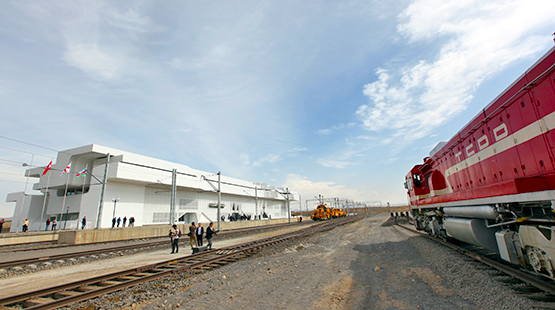 'Demir İpek Yolu'nda Tarihi Tören